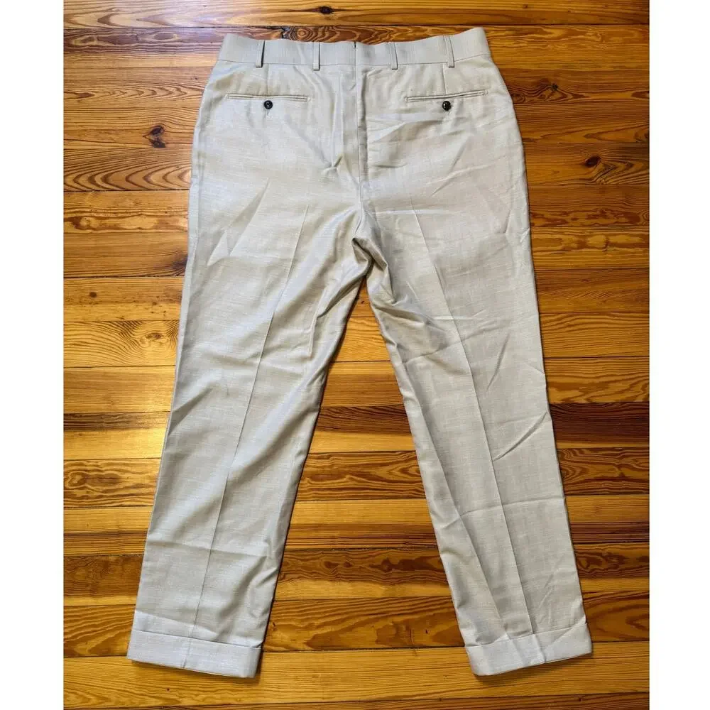 SUITSUPPLY Brescia Silk Linen Wool Blend Pants